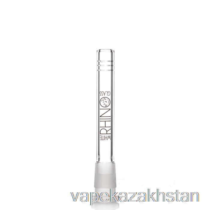 Vape Smoke White Rhino 19/14 Glass Downstem 4.5inch